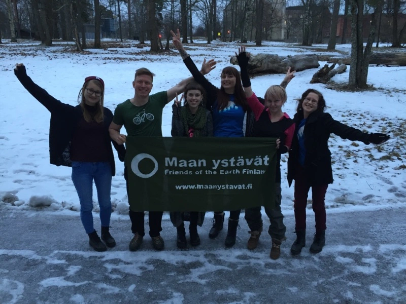 Kuvassa vasemmalta: Marika Huttunen, Ville Idström (puheenjohtaja), Kristina Salmi, Julia Räisänen, Heli Parkkonen ja Reetta Hanhikoski.