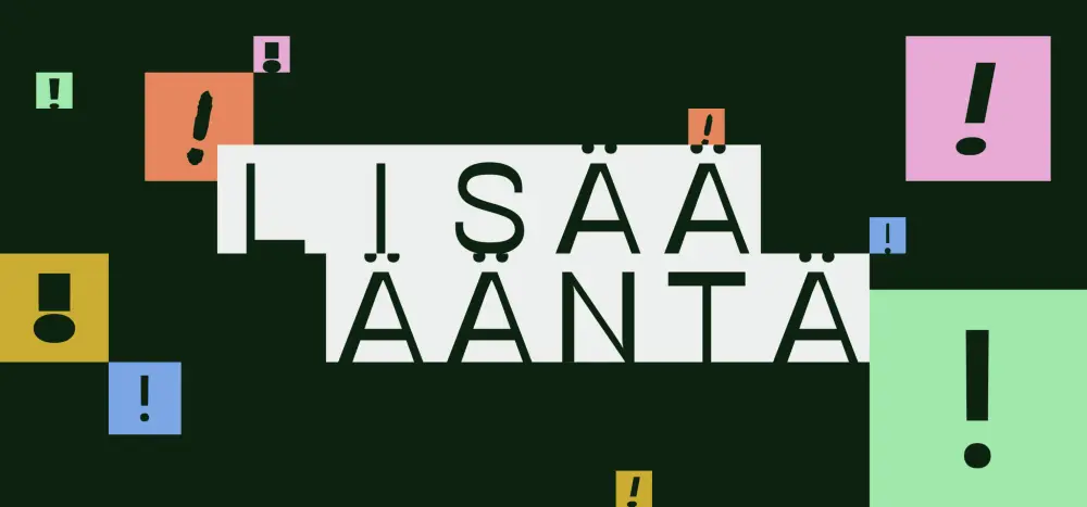 Lisää ääntä kampanja